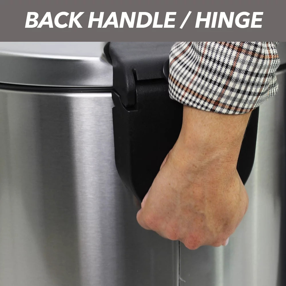 1.3 Gallon Stainless Steel Trash Can Y6095