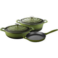 5-Piece Enameled Cast Iron Cookware Set R1697