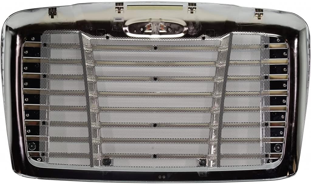 Chrome Horizontal Bar Grille with Aluminum Bug Screen T494485