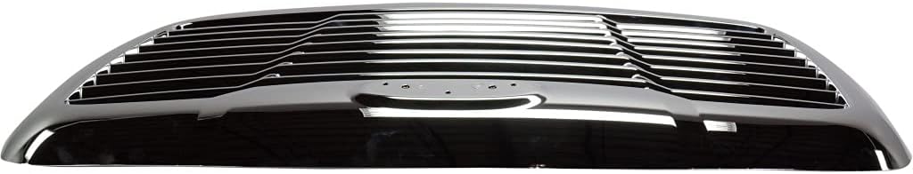 Chrome Horizontal Bar Grille with Aluminum Bug Screen T494485