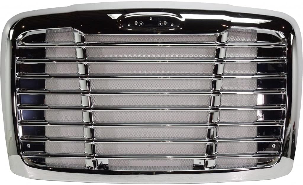 Chrome Horizontal Bar Grille with Aluminum Bug Screen T494485