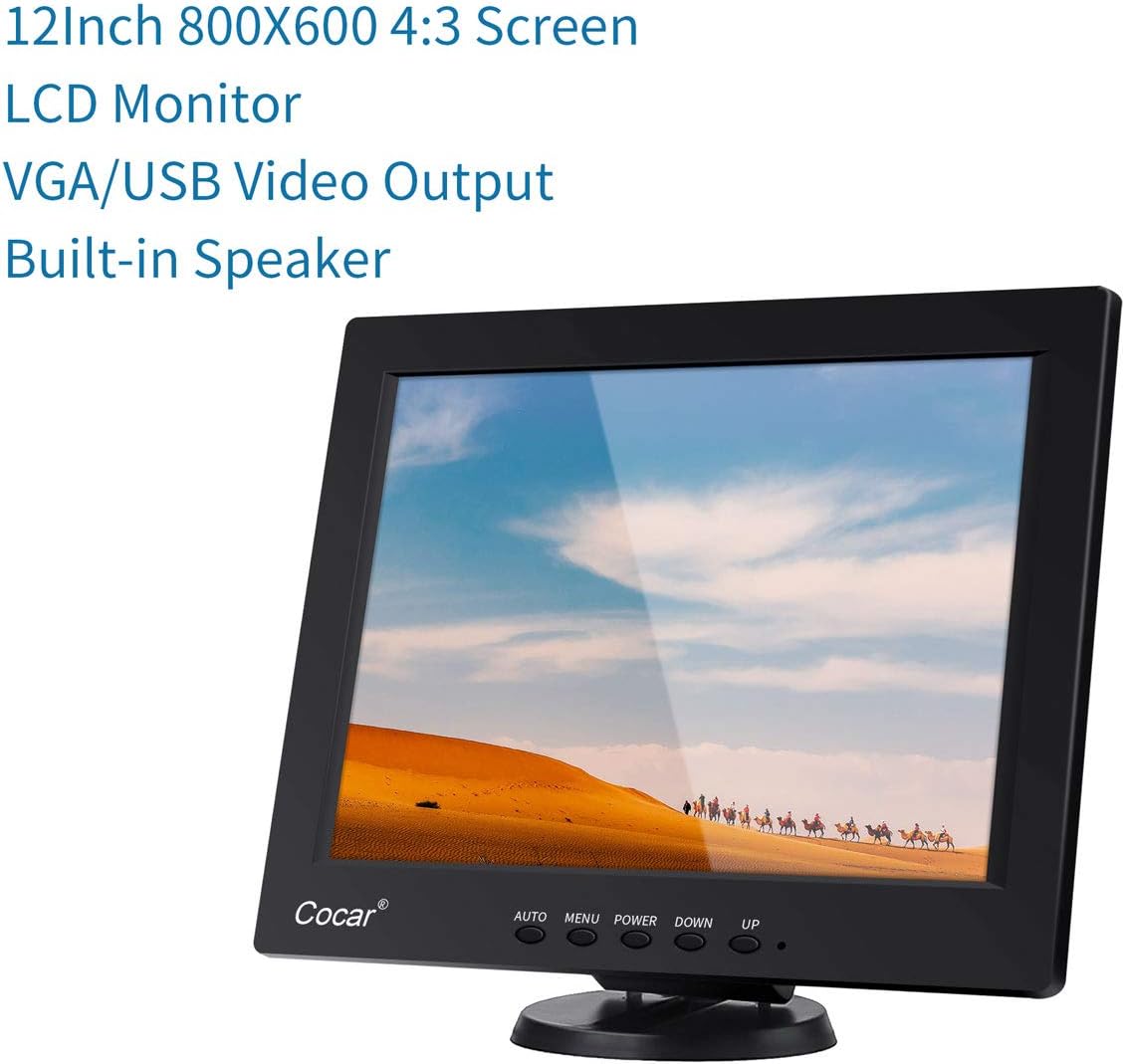 12 Inch LCD Touch Screen Monitor C10008