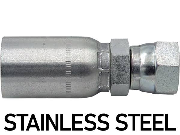 1/2x22 Hose x 5/8x22 JIC Female Swivel Stainless C184291