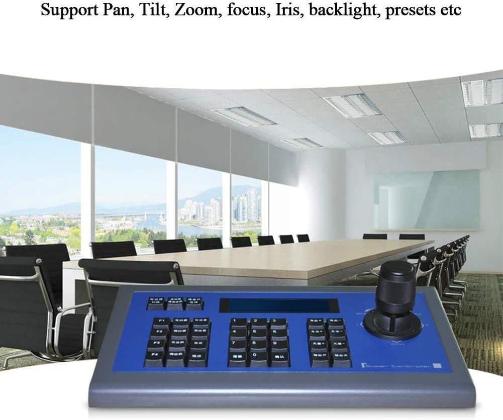 PTZ Controller with VISCA/PELCO D/P PTZ Joystick with RS485, RS442, RS232 W533