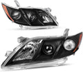 Chrome Housing Amber Reflector Clear Lens Headlight Assembly H6618