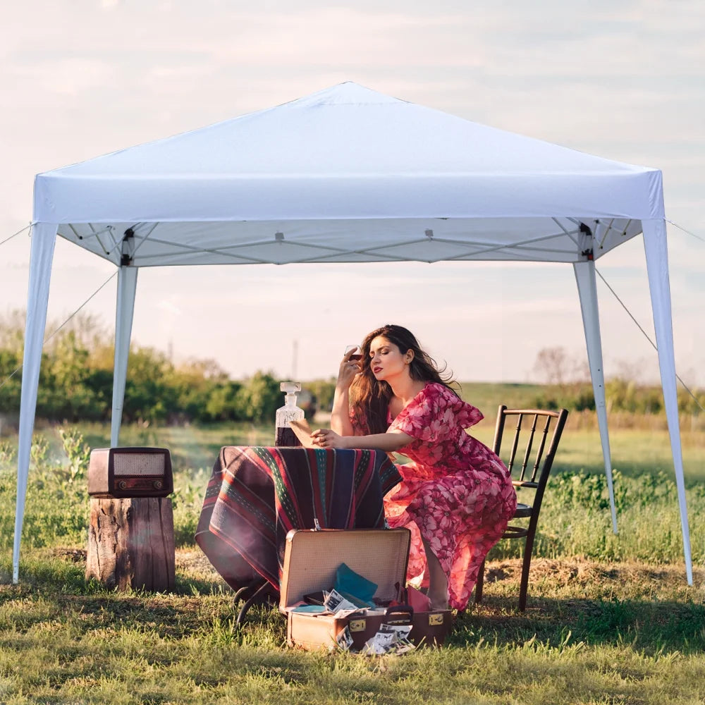 10' x 10' Pop Up Canopy Tent with Carry Bag C22993