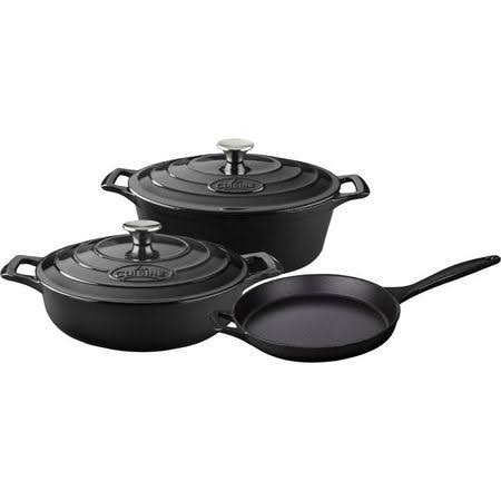 5-Piece Enameled Cast Iron Cookware Set R1697