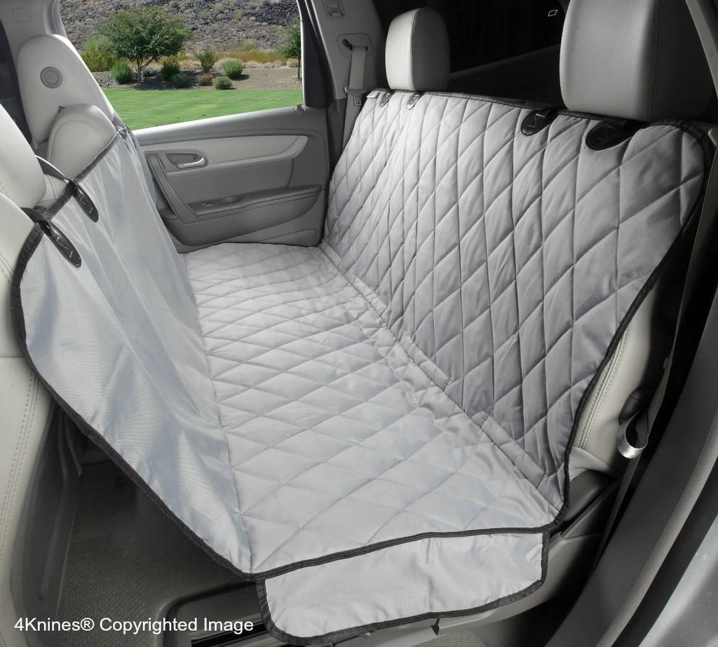 Grey X-Large Dog Seat Cover with Hammock F256