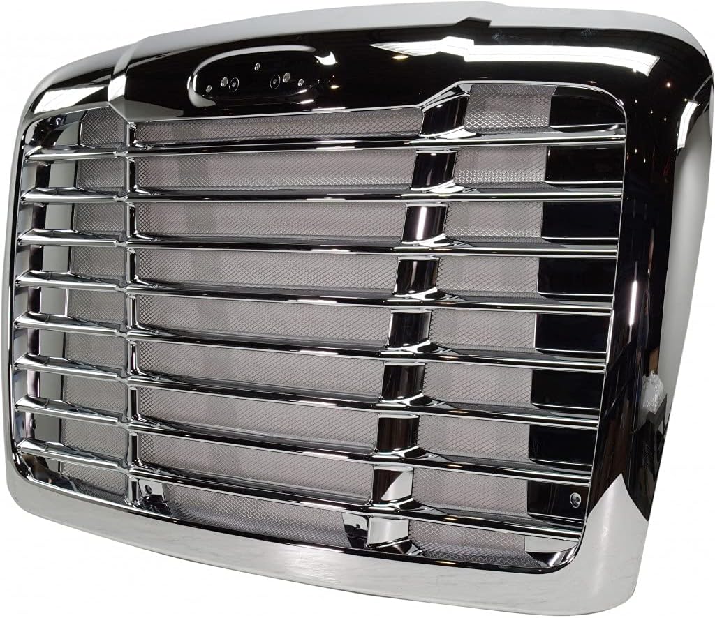 Chrome Horizontal Bar Grille with Aluminum Bug Screen T494485