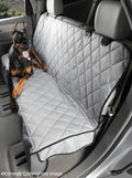 Grey X-Large Dog Seat Cover with Hammock F256