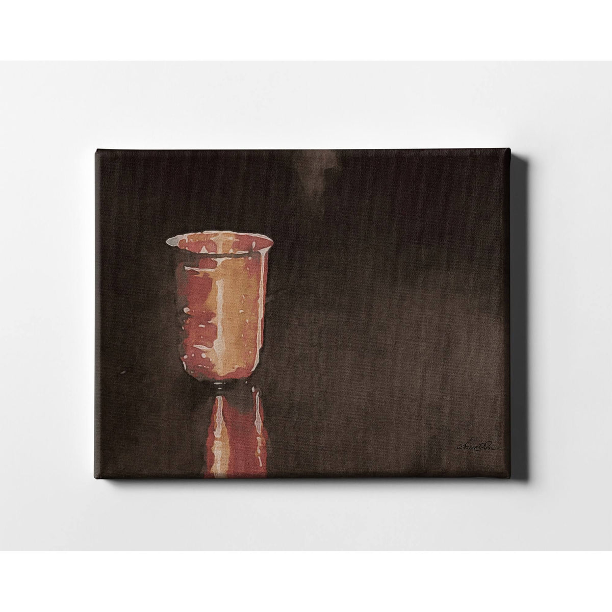 Rusted Premium Stretched Canvas in Multi-Color N5828