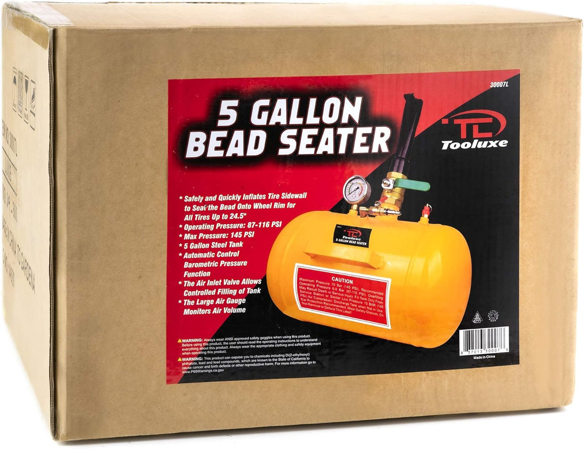 Tire Bead Seater, 5-Gallon Capacity, 87-116 PSI U8488